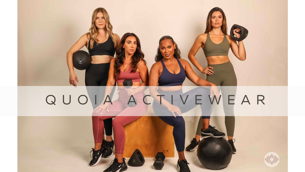 Load video: a short video about Quoia Activewear with Personal Trainers